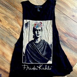 Frida Kahlo muscle tank